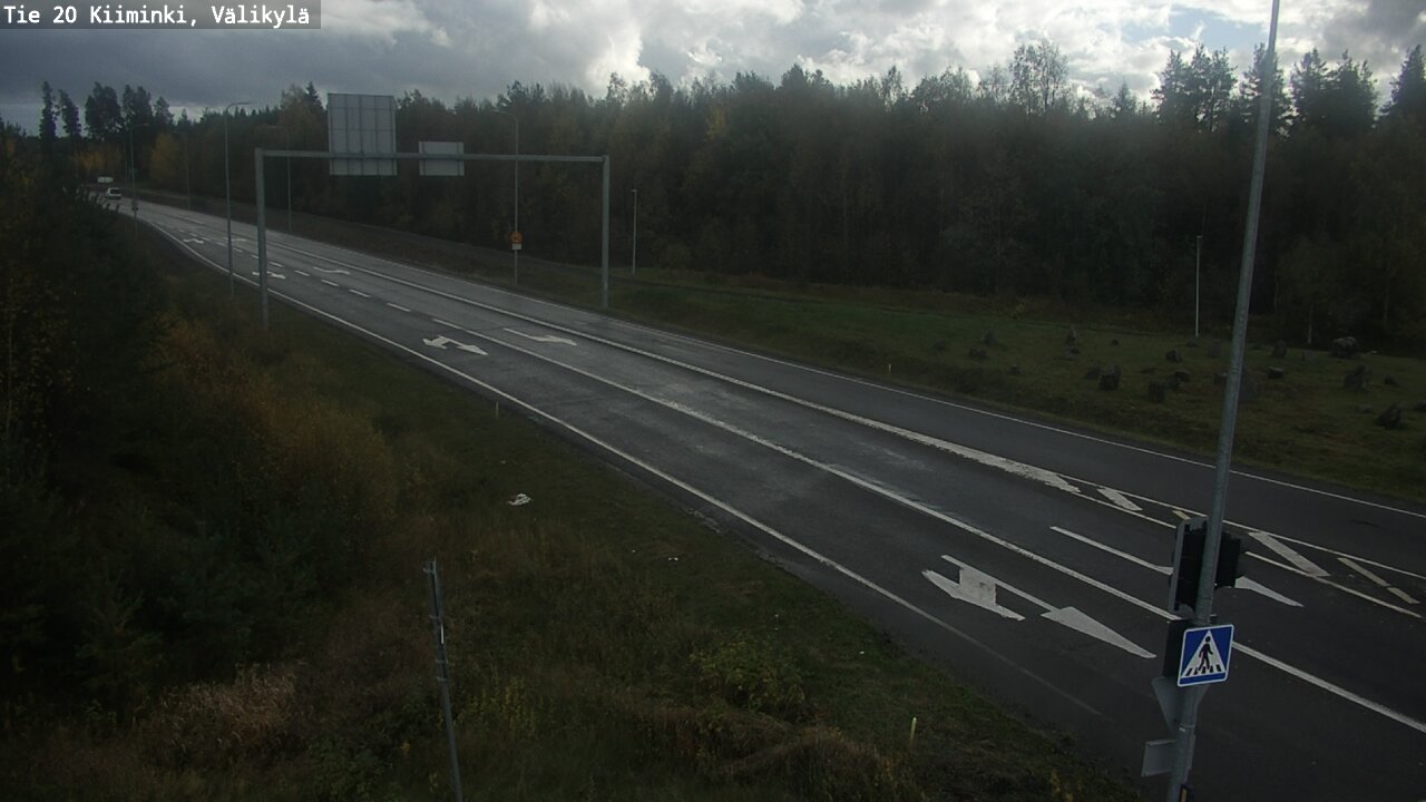 Weather Camera Image Road 20 Oulu Kiiminki, Välikylä, Oulu, Pohjois-Pohjanmaa