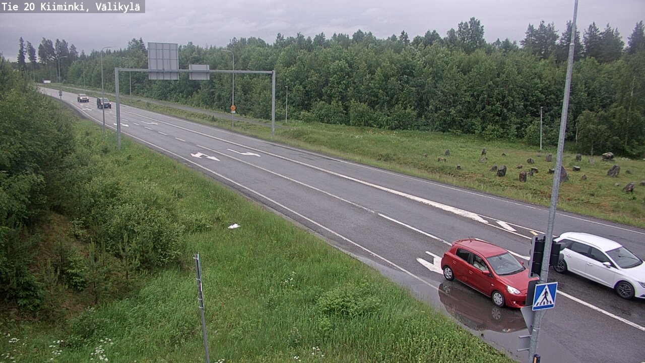 Kelikamerat Kuva Tie 20 Oulu Kiiminki, Välikylä, Oulu, Pohjois-Pohjanmaa