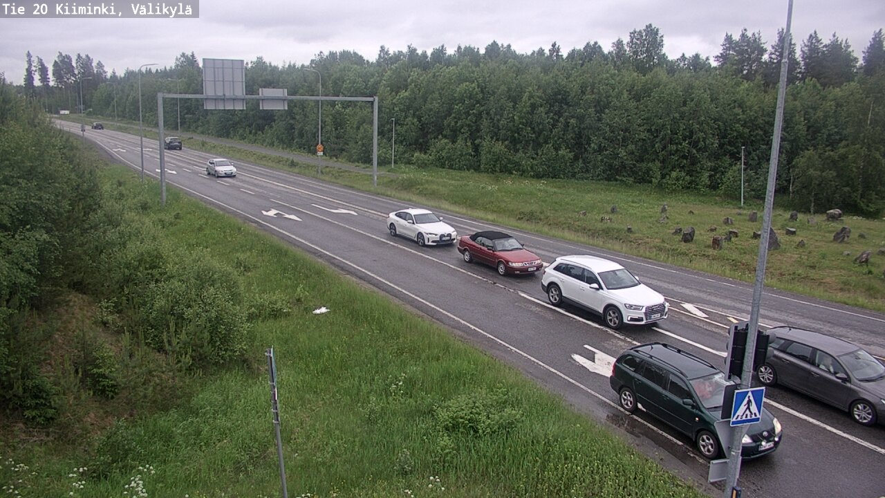 Kelikamerat Kuva Tie 20 Oulu Kiiminki, Välikylä, Oulu, Pohjois-Pohjanmaa