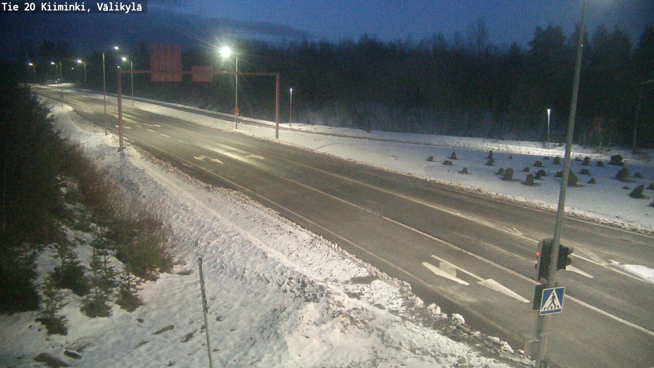 Kelikamerat Kuva Tie 20 Oulu Kiiminki, Välikylä, Oulu, Pohjois-Pohjanmaa