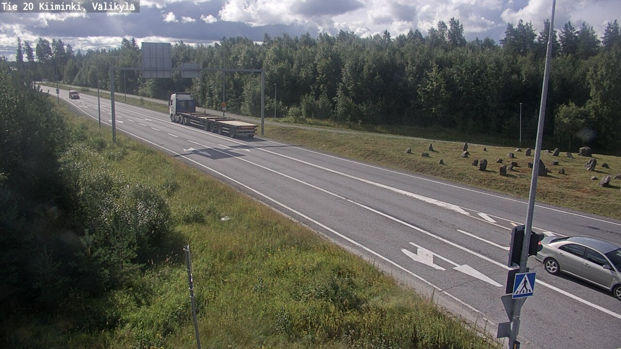 Kelikamerat Kuva Tie 20 Oulu Kiiminki, Välikylä, Oulu, Pohjois-Pohjanmaa