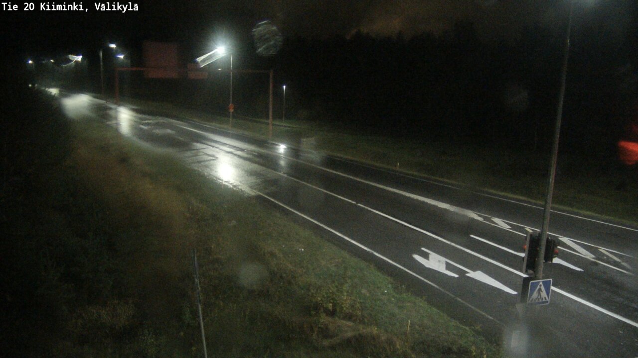 Weather Camera Image Road 20 Oulu Kiiminki, Välikylä, Oulu, Pohjois-Pohjanmaa