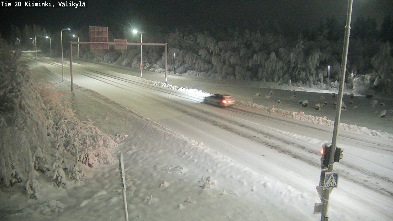 Kelikamerat Kuva Tie 20 Oulu Kiiminki, Välikylä, Oulu, Pohjois-Pohjanmaa