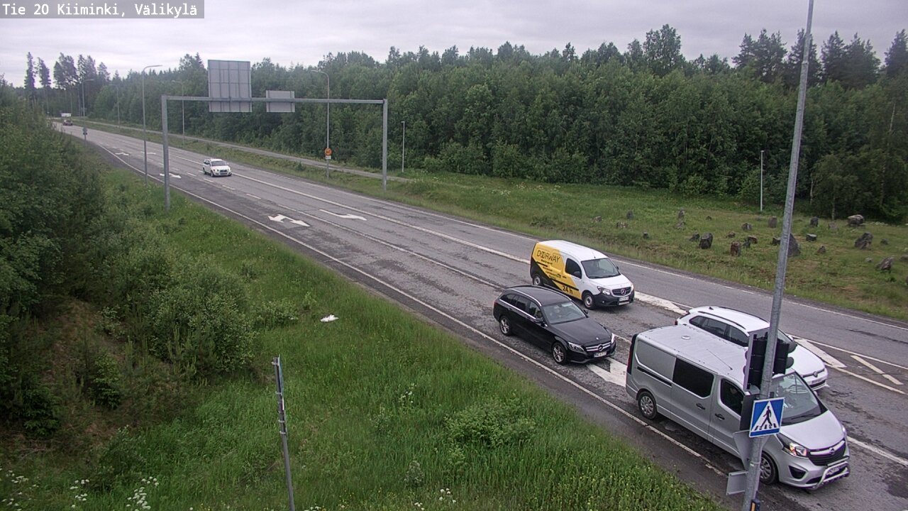 Kelikamerat Kuva Tie 20 Oulu Kiiminki, Välikylä, Oulu, Pohjois-Pohjanmaa