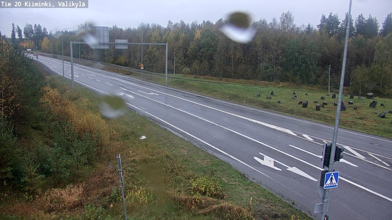 Weather Camera Image Road 20 Oulu Kiiminki, Välikylä, Oulu, Pohjois-Pohjanmaa