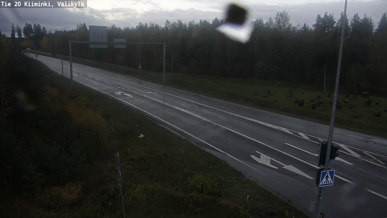 Weather Camera Image Road 20 Oulu Kiiminki, Välikylä, Oulu, Pohjois-Pohjanmaa