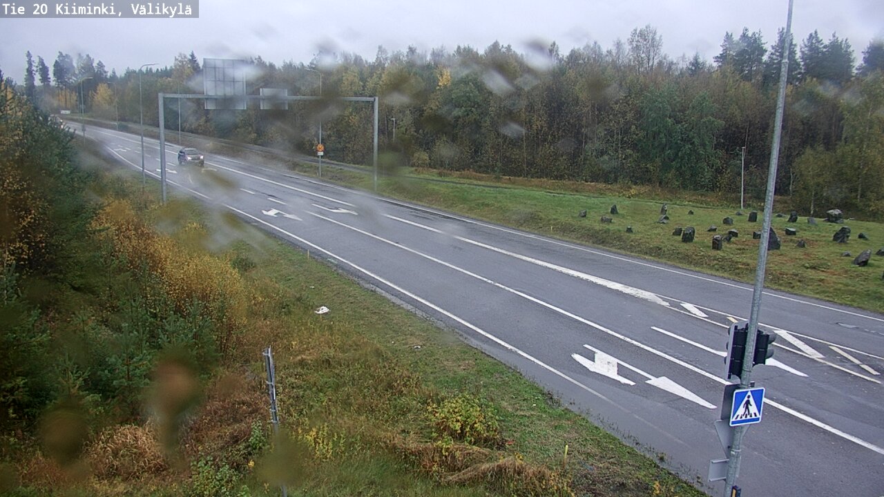 Weather Camera Image Road 20 Oulu Kiiminki, Välikylä, Oulu, Pohjois-Pohjanmaa
