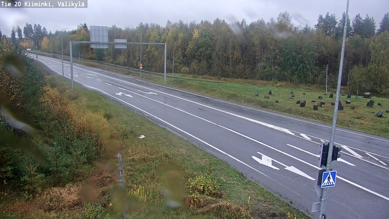 Weather Camera Image Road 20 Oulu Kiiminki, Välikylä, Oulu, Pohjois-Pohjanmaa