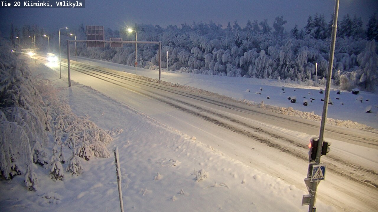 Kelikamerat Kuva Tie 20 Oulu Kiiminki, Välikylä, Oulu, Pohjois-Pohjanmaa