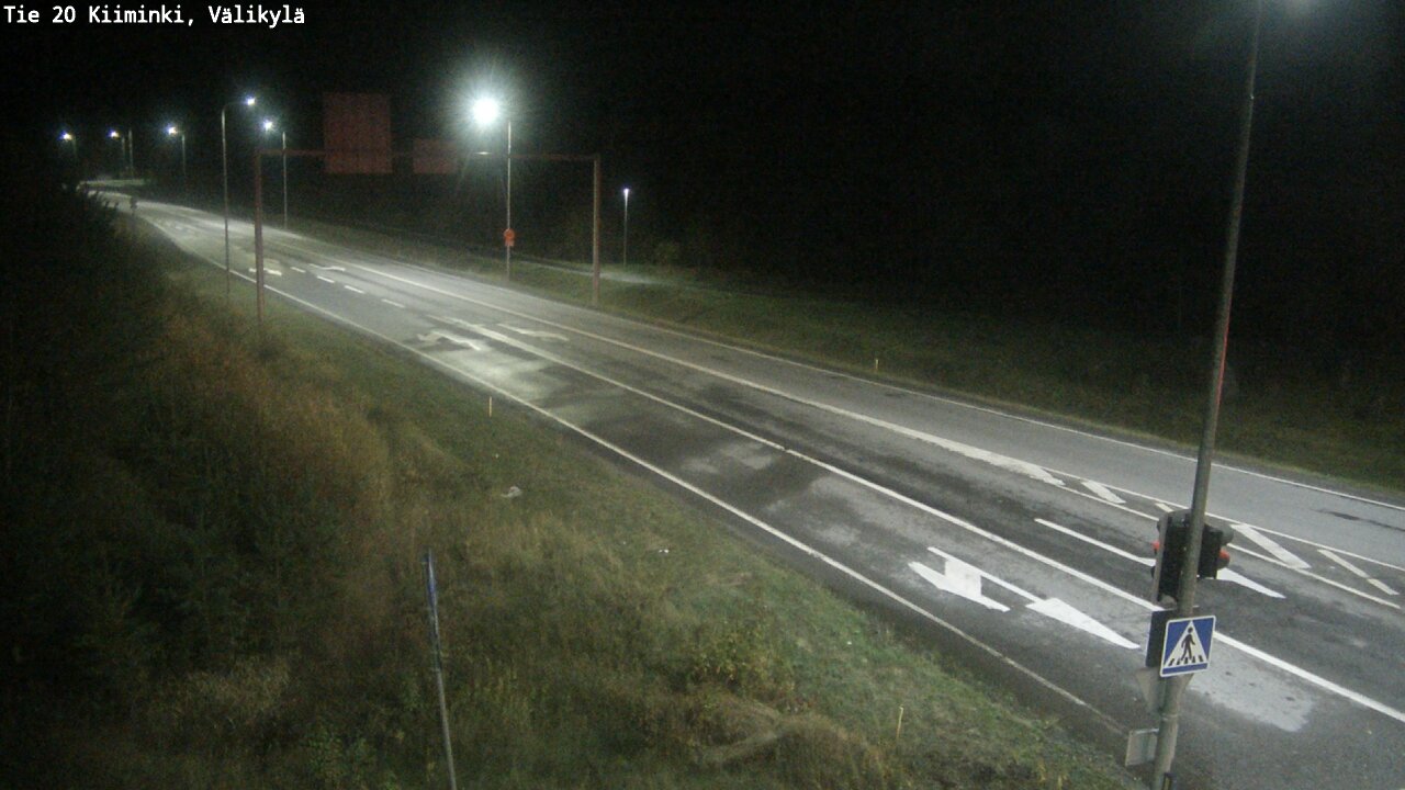 Weather Camera Image Road 20 Oulu Kiiminki, Välikylä, Oulu, Pohjois-Pohjanmaa