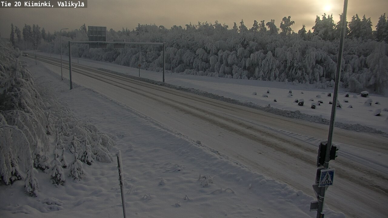 Kelikamerat Kuva Tie 20 Oulu Kiiminki, Välikylä, Oulu, Pohjois-Pohjanmaa