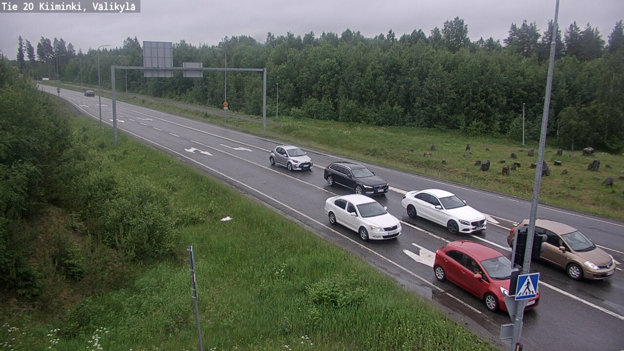 Kelikamerat Kuva Tie 20 Oulu Kiiminki, Välikylä, Oulu, Pohjois-Pohjanmaa
