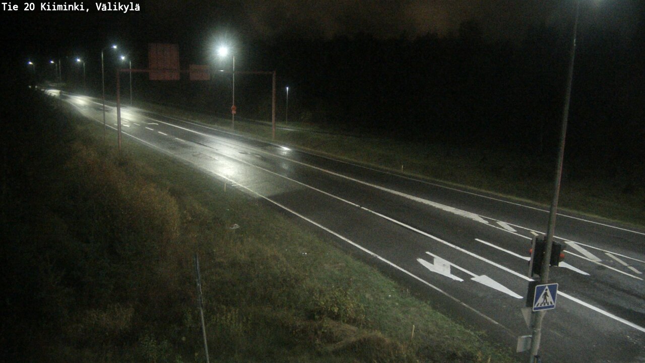 Weather Camera Image Road 20 Oulu Kiiminki, Välikylä, Oulu, Pohjois-Pohjanmaa