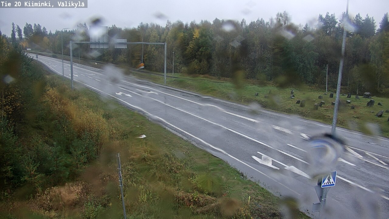 Weather Camera Image Road 20 Oulu Kiiminki, Välikylä, Oulu, Pohjois-Pohjanmaa