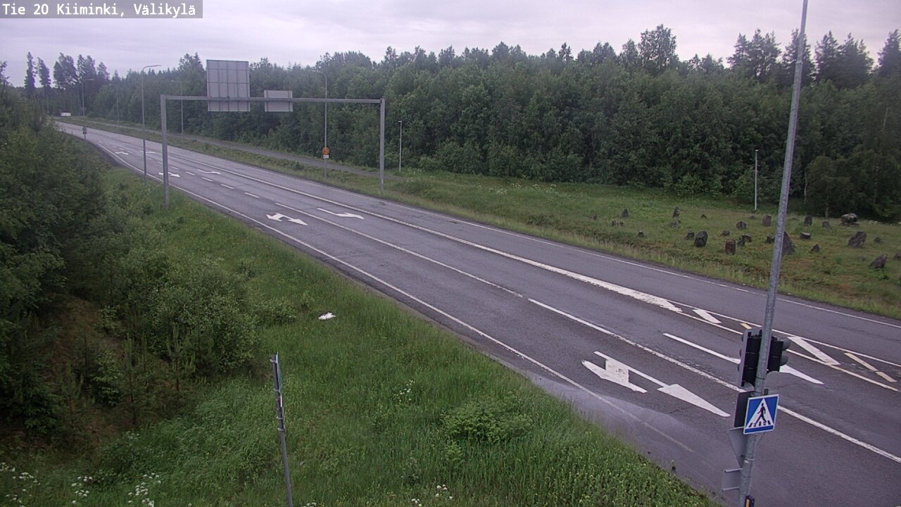 Kelikamerat Kuva Tie 20 Oulu Kiiminki, Välikylä, Oulu, Pohjois-Pohjanmaa