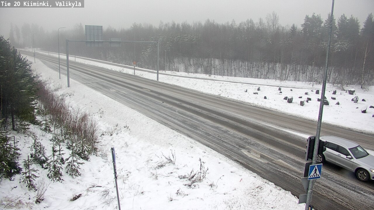 Weather Camera Image Road 20 Oulu Kiiminki, Välikylä, Oulu, Pohjois-Pohjanmaa