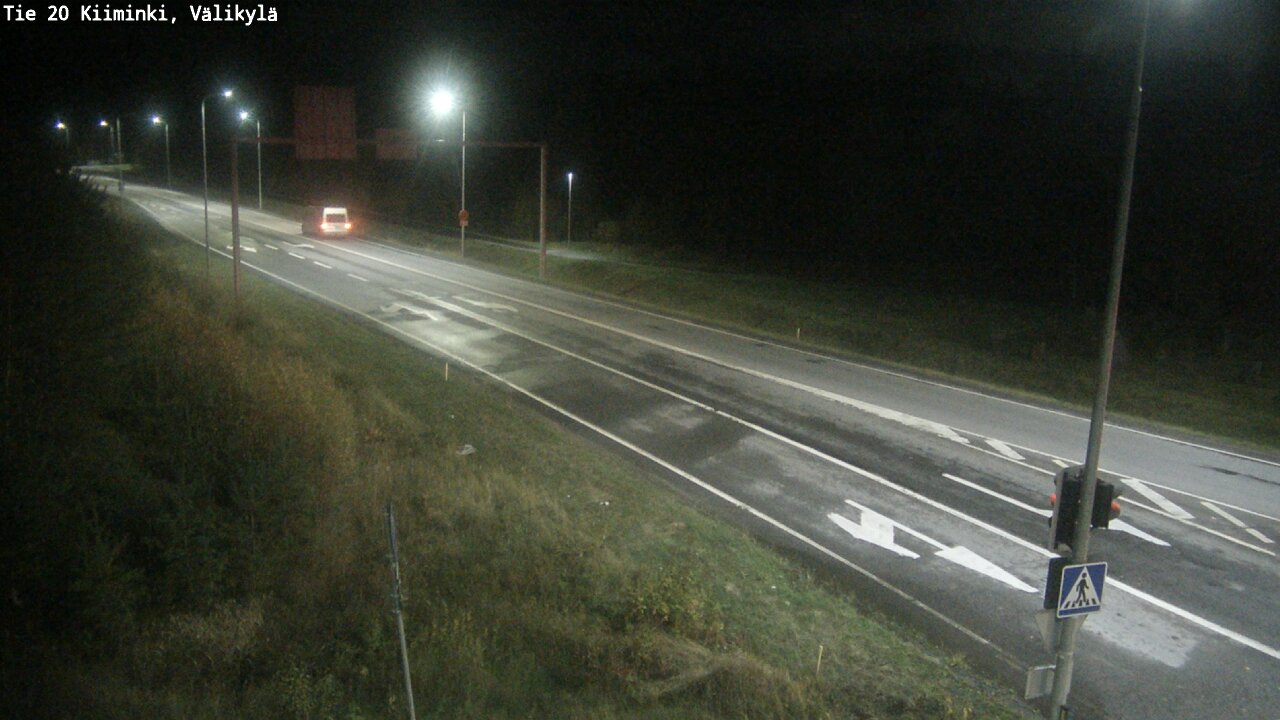 Weather Camera Image Road 20 Oulu Kiiminki, Välikylä, Oulu, Pohjois-Pohjanmaa