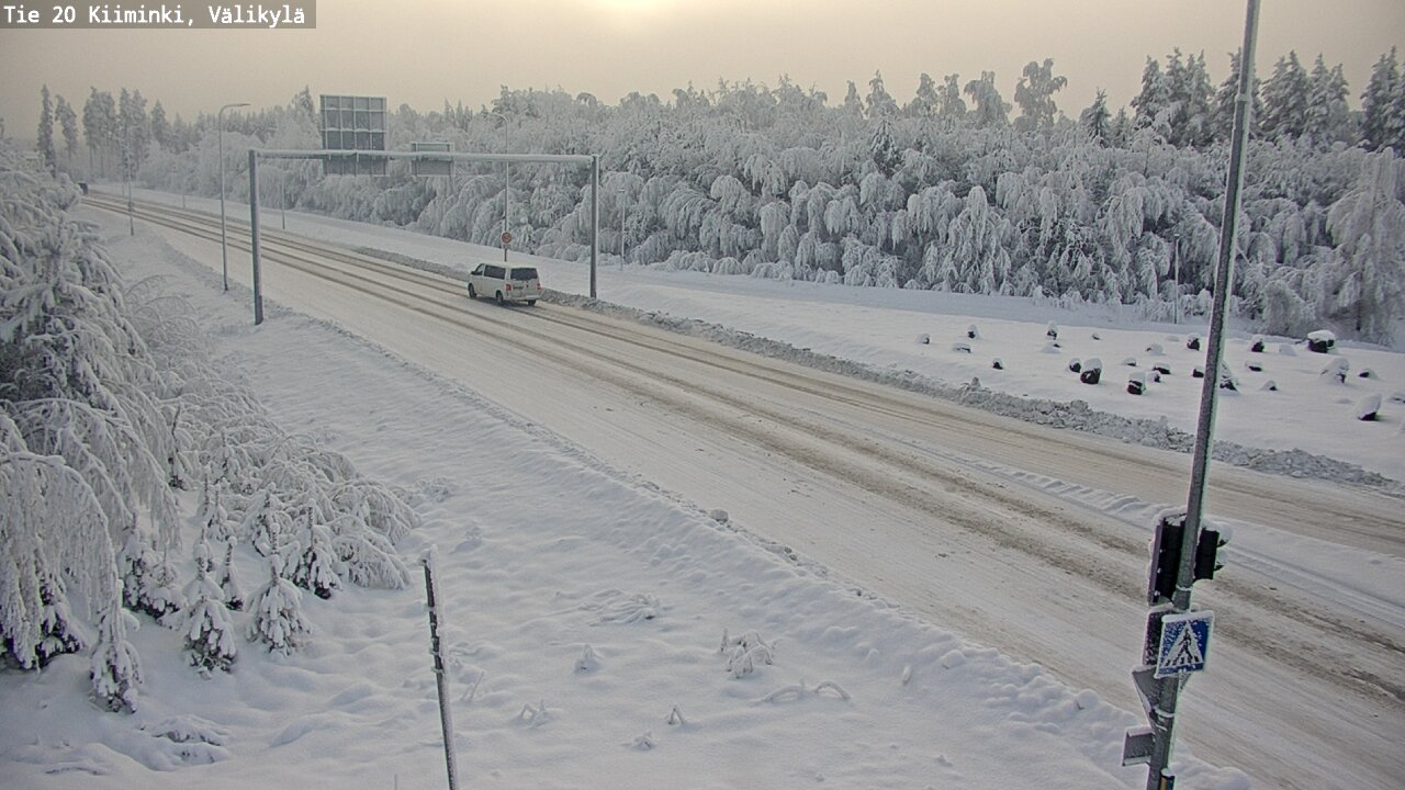 Kelikamerat Kuva Tie 20 Oulu Kiiminki, Välikylä, Oulu, Pohjois-Pohjanmaa