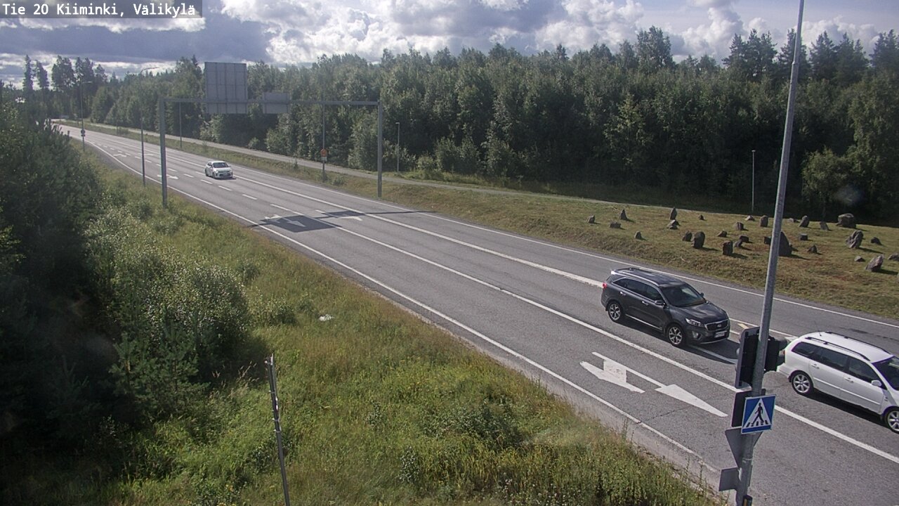 Kelikamerat Kuva Tie 20 Oulu Kiiminki, Välikylä, Oulu, Pohjois-Pohjanmaa