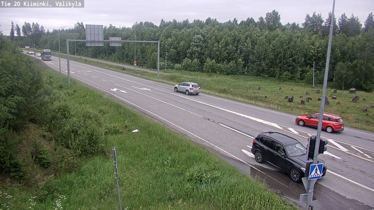 Weather Camera Image Road 20 Oulu Kiiminki, Välikylä, Oulu, Pohjois-Pohjanmaa