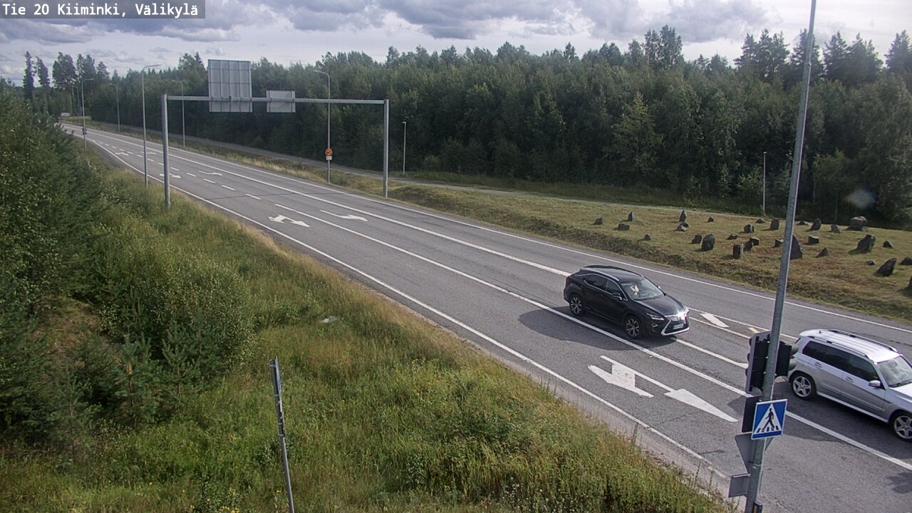 Weather Camera Image Road 20 Oulu Kiiminki, Välikylä, Oulu, Pohjois-Pohjanmaa