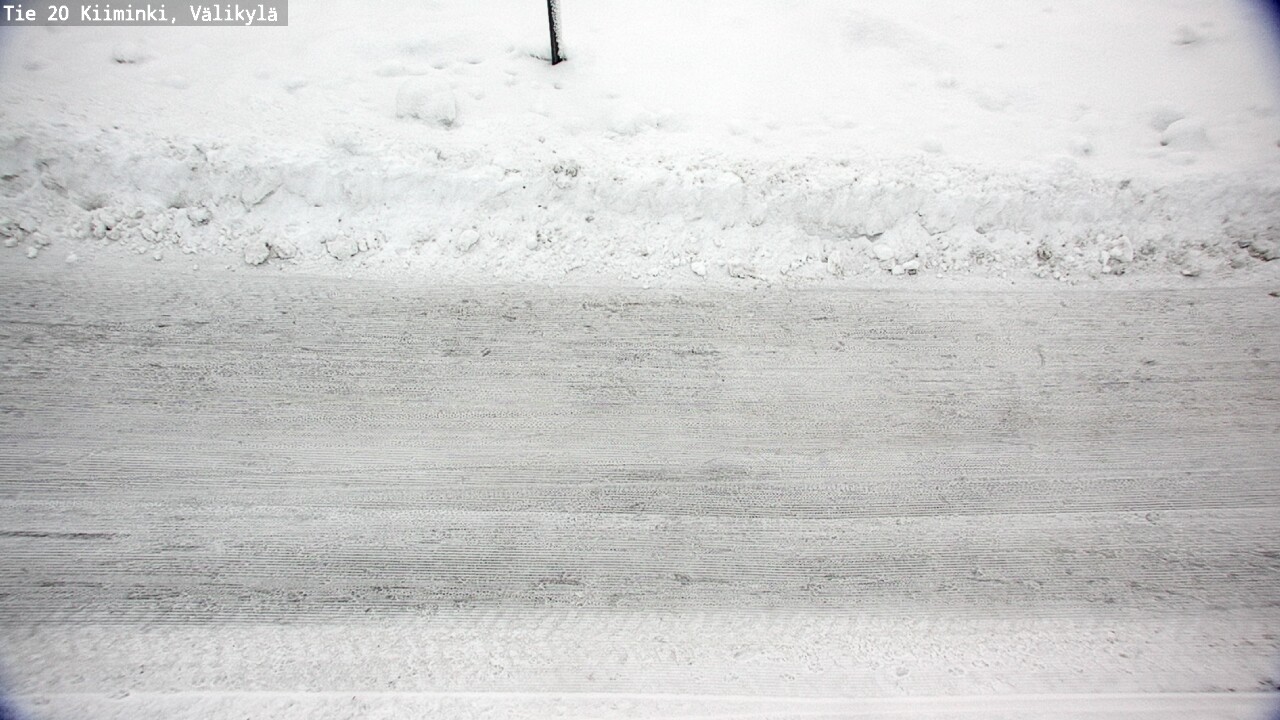 Weather Camera Image Väg 20 Uleåborg Kiiminki, Välikylä, Oulu, Pohjois-Pohjanmaa