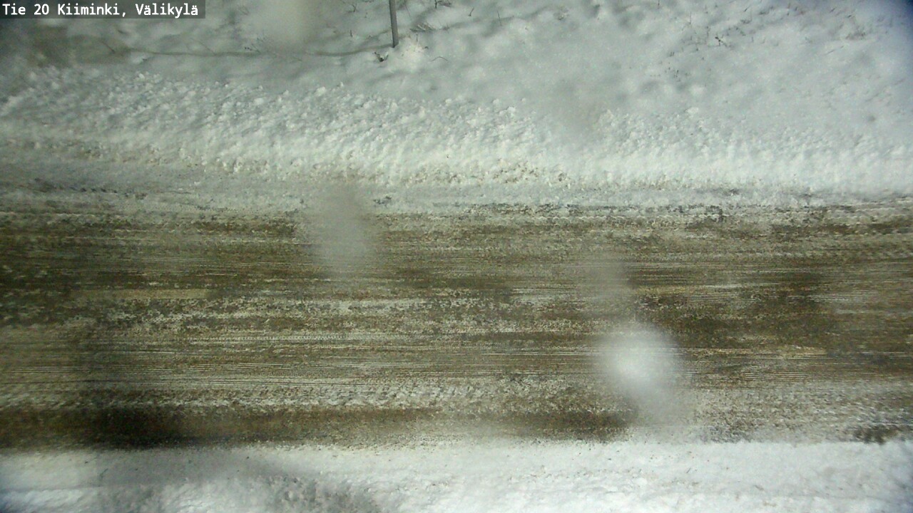 Weather Camera Image Väg 20 Uleåborg Kiiminki, Välikylä, Oulu, Pohjois-Pohjanmaa