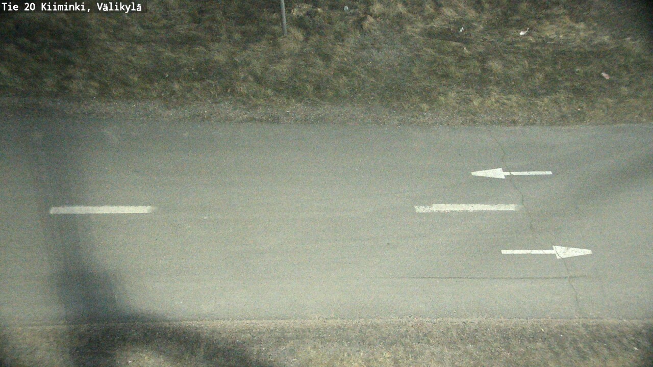 Weather Camera Image Väg 20 Uleåborg Kiiminki, Välikylä, Oulu, Pohjois-Pohjanmaa