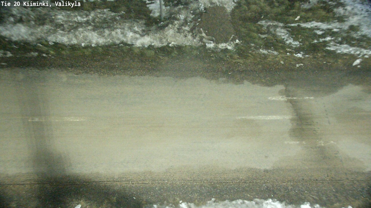Weather Camera Image Väg 20 Uleåborg Kiiminki, Välikylä, Oulu, Pohjois-Pohjanmaa