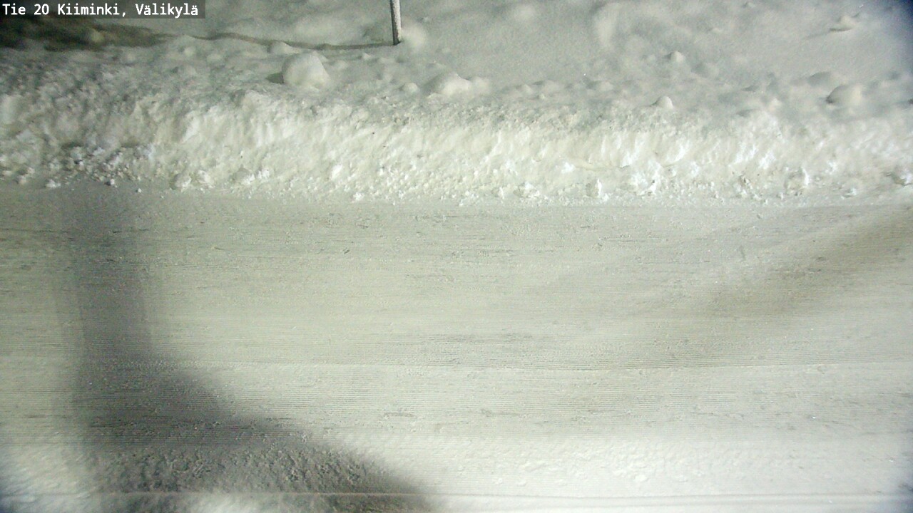 Weather Camera Image Väg 20 Uleåborg Kiiminki, Välikylä, Oulu, Pohjois-Pohjanmaa