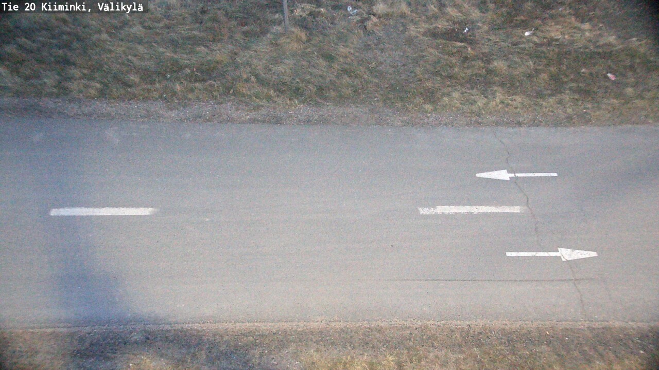 Weather Camera Image Road 20 Oulu Kiiminki, Välikylä, Oulu, Pohjois-Pohjanmaa
