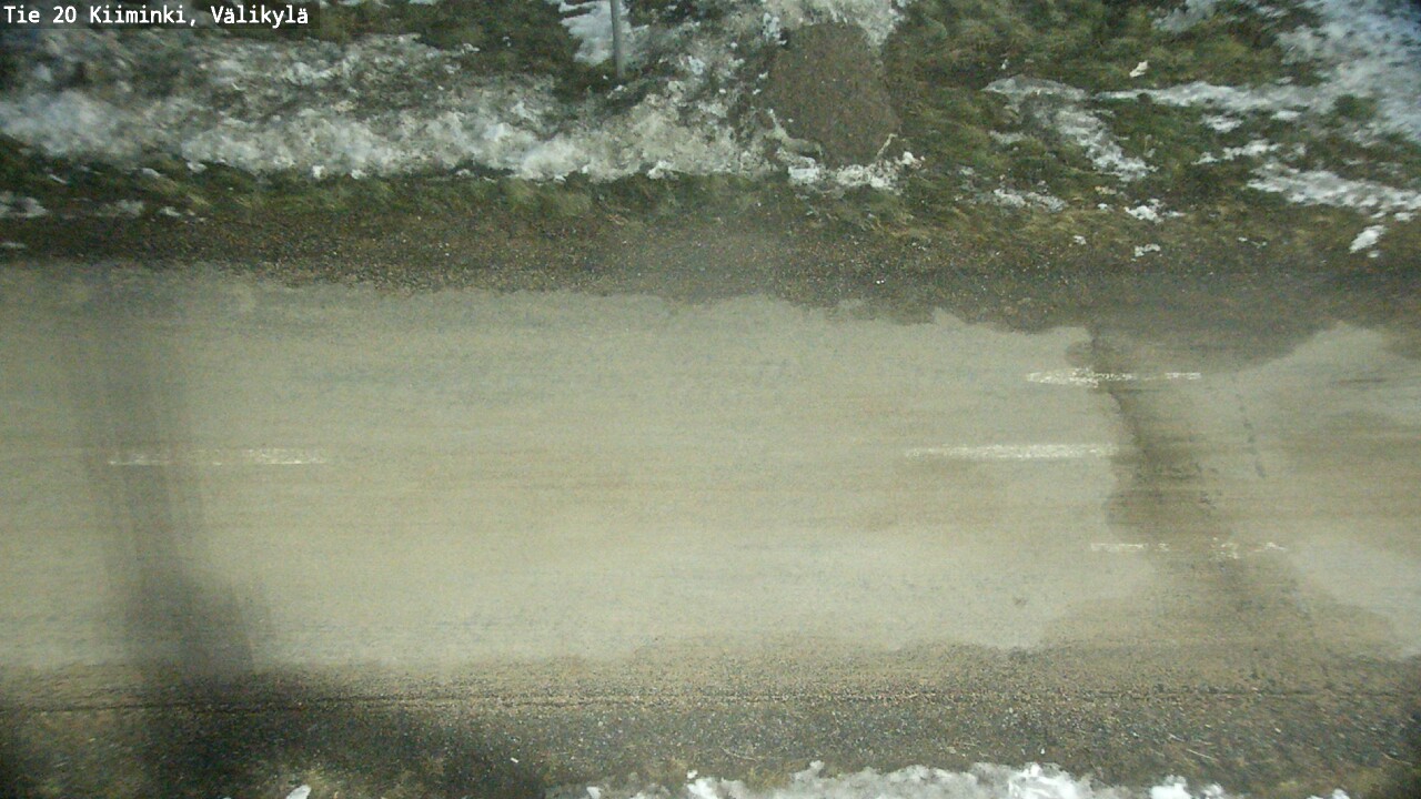 Weather Camera Image Väg 20 Uleåborg Kiiminki, Välikylä, Oulu, Pohjois-Pohjanmaa
