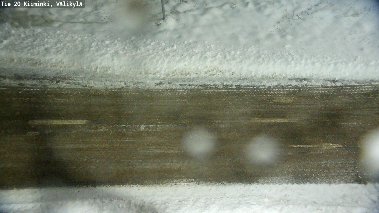 Weather Camera Image Väg 20 Uleåborg Kiiminki, Välikylä, Oulu, Pohjois-Pohjanmaa