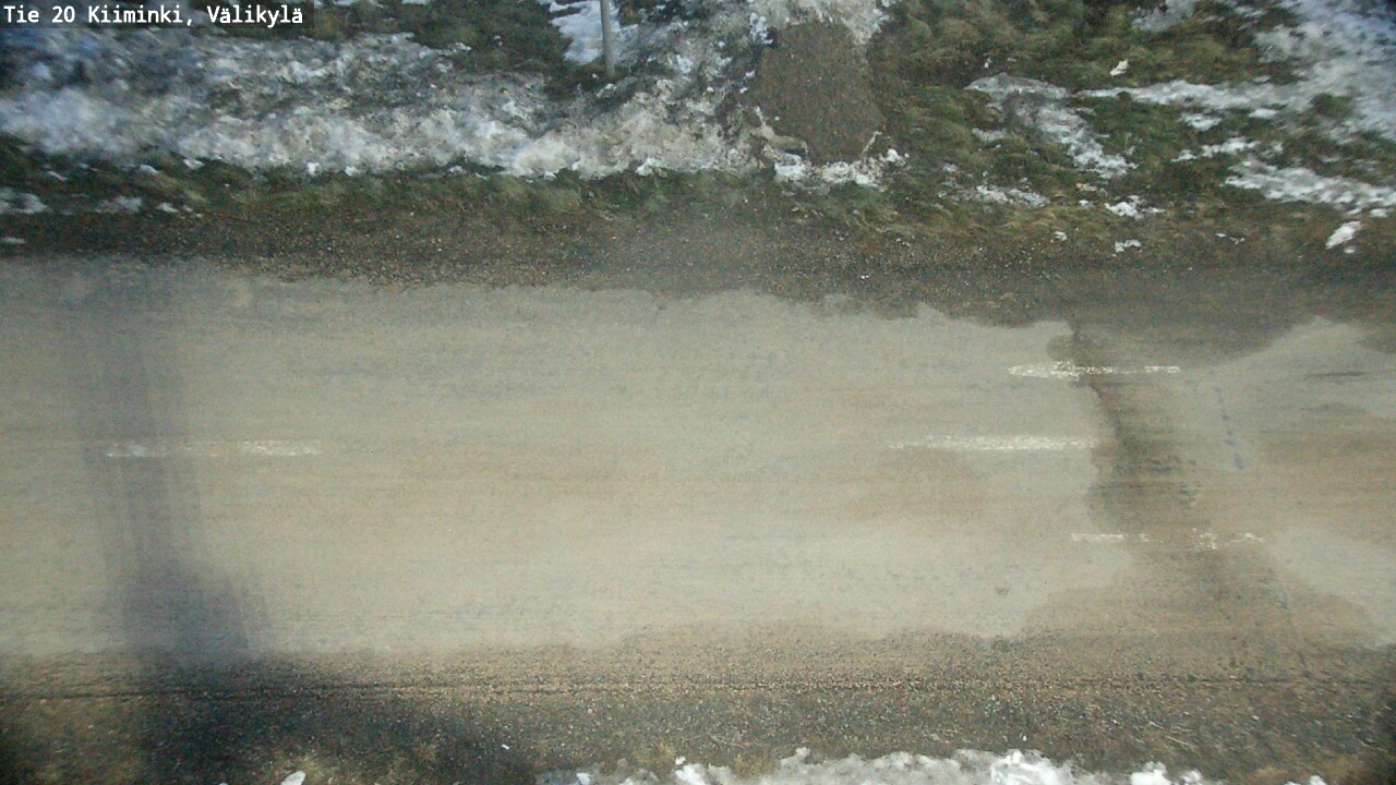 Weather Camera Image Väg 20 Uleåborg Kiiminki, Välikylä, Oulu, Pohjois-Pohjanmaa