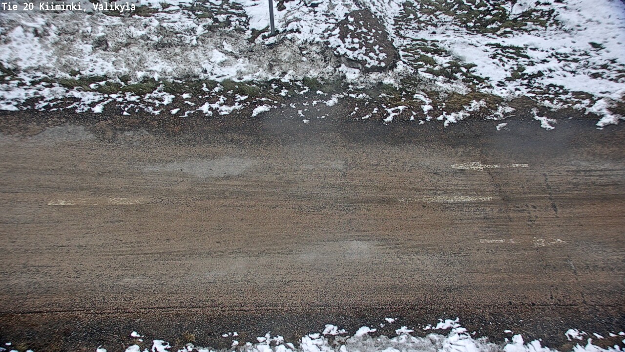 Weather Camera Image Väg 20 Uleåborg Kiiminki, Välikylä, Oulu, Pohjois-Pohjanmaa