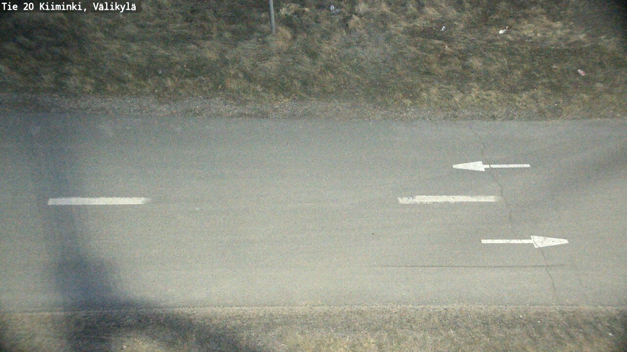 Weather Camera Image Väg 20 Uleåborg Kiiminki, Välikylä, Oulu, Pohjois-Pohjanmaa