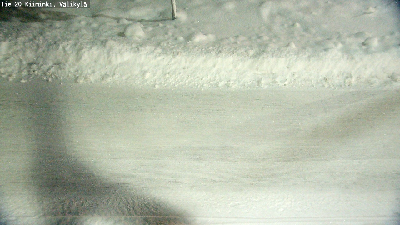 Weather Camera Image Väg 20 Uleåborg Kiiminki, Välikylä, Oulu, Pohjois-Pohjanmaa