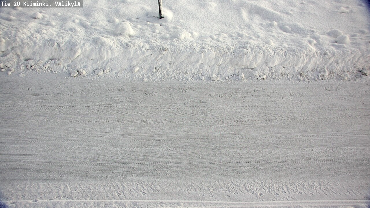Weather Camera Image Road 20 Oulu Kiiminki, Välikylä, Oulu, Pohjois-Pohjanmaa