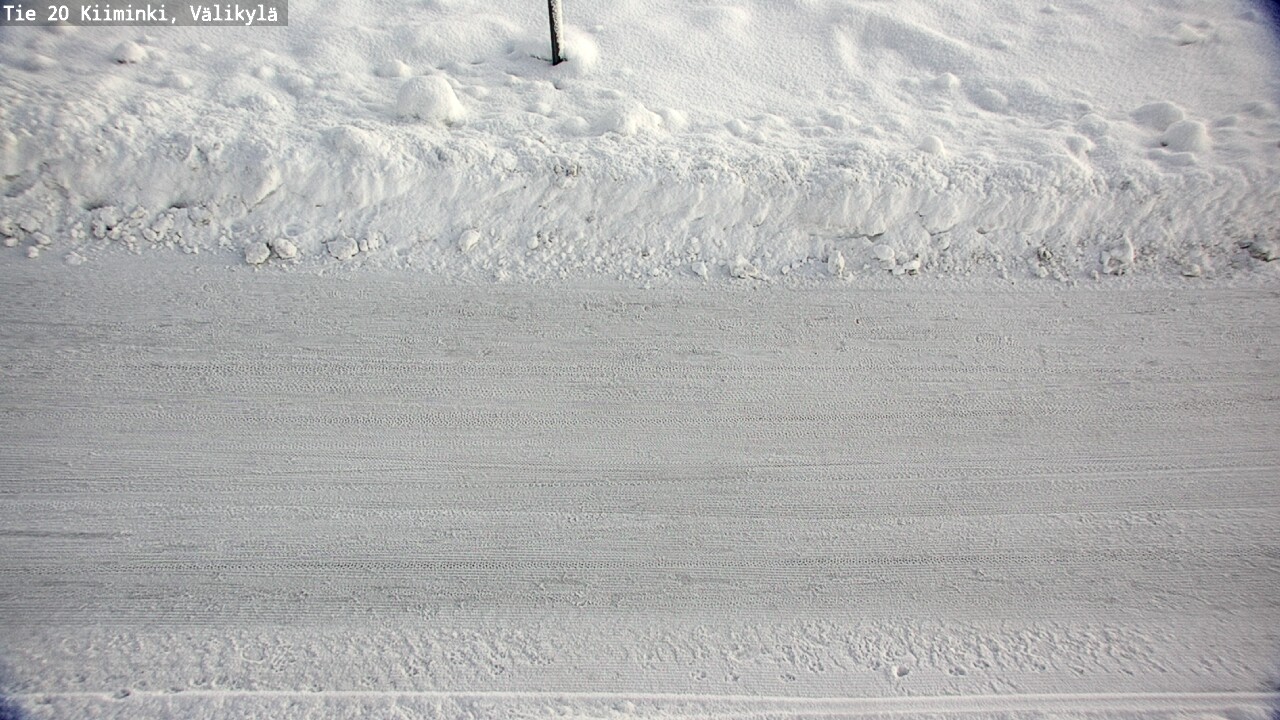 Weather Camera Image Road 20 Oulu Kiiminki, Välikylä, Oulu, Pohjois-Pohjanmaa