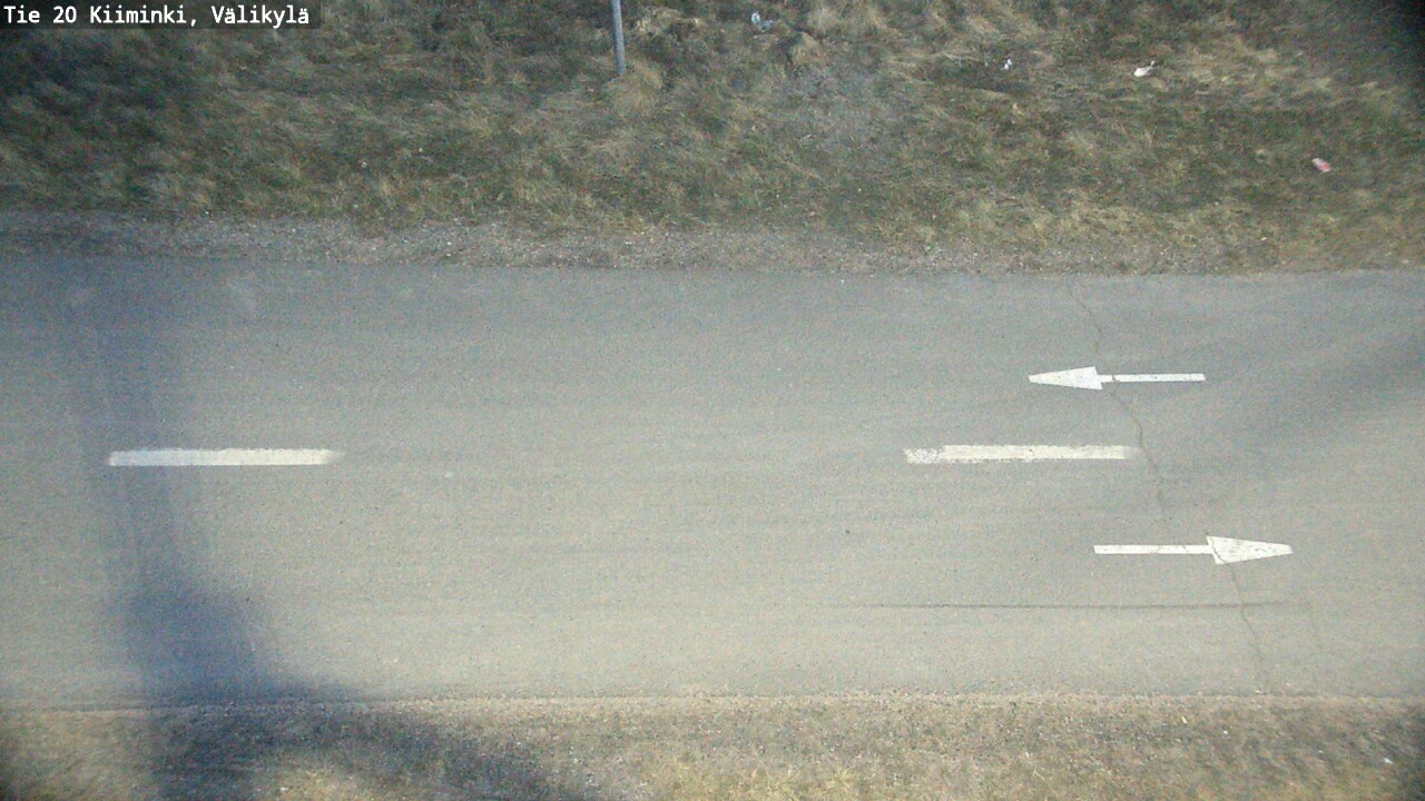 Weather Camera Image Väg 20 Uleåborg Kiiminki, Välikylä, Oulu, Pohjois-Pohjanmaa