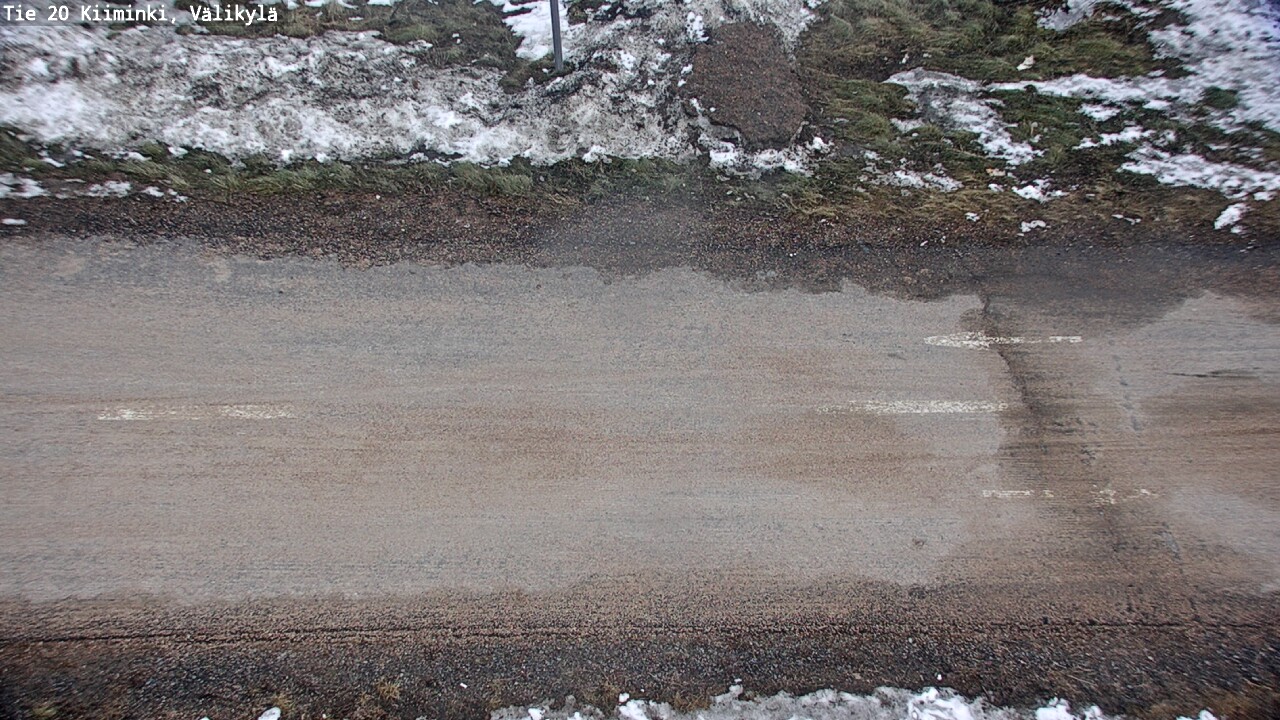 Weather Camera Image Väg 20 Uleåborg Kiiminki, Välikylä, Oulu, Pohjois-Pohjanmaa