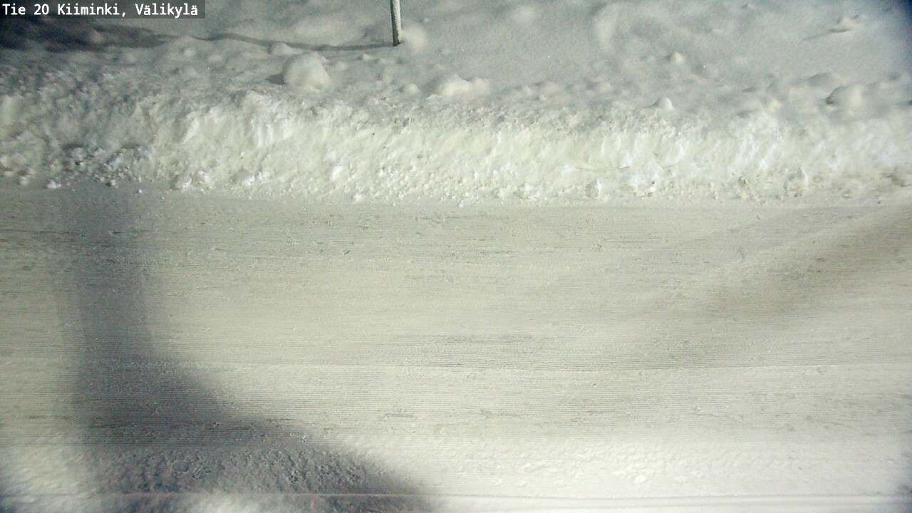 Weather Camera Image Väg 20 Uleåborg Kiiminki, Välikylä, Oulu, Pohjois-Pohjanmaa