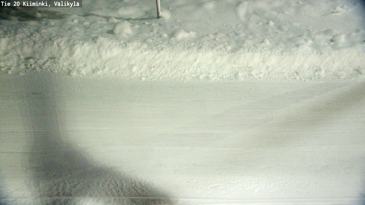 Weather Camera Image Road 20 Oulu Kiiminki, Välikylä, Oulu, Pohjois-Pohjanmaa