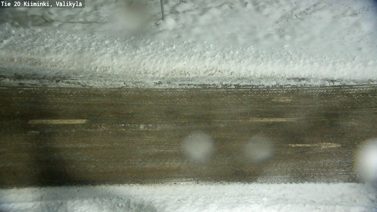 Weather Camera Image Väg 20 Uleåborg Kiiminki, Välikylä, Oulu, Pohjois-Pohjanmaa