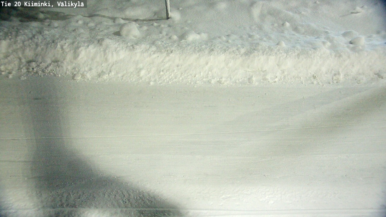 Weather Camera Image Road 20 Oulu Kiiminki, Välikylä, Oulu, Pohjois-Pohjanmaa