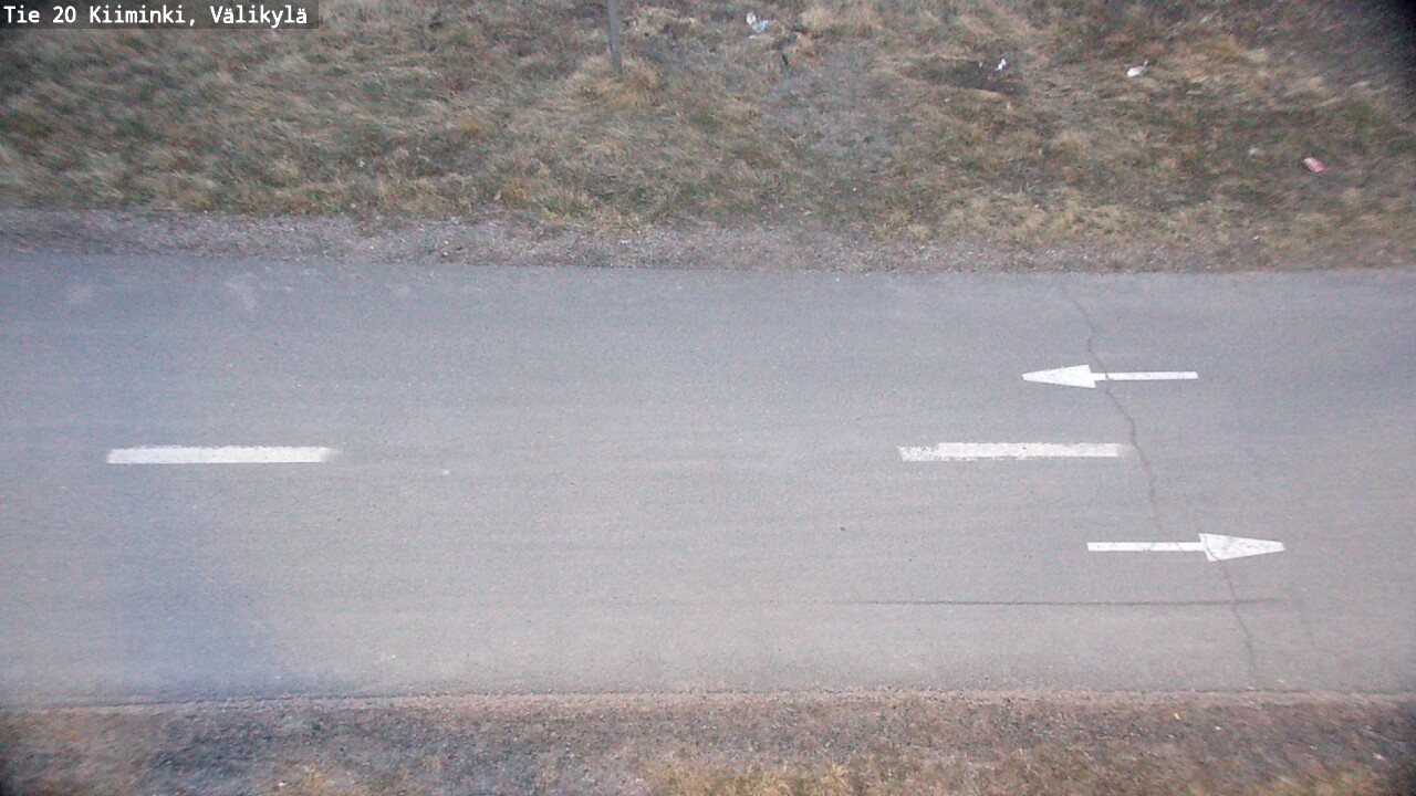 Weather Camera Image Road 20 Oulu Kiiminki, Välikylä, Oulu, Pohjois-Pohjanmaa