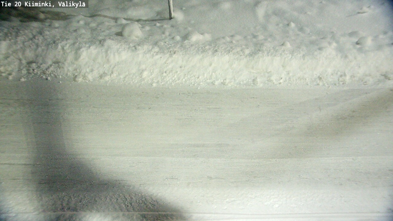 Weather Camera Image Väg 20 Uleåborg Kiiminki, Välikylä, Oulu, Pohjois-Pohjanmaa