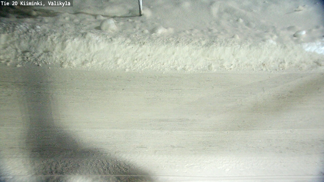 Weather Camera Image Väg 20 Uleåborg Kiiminki, Välikylä, Oulu, Pohjois-Pohjanmaa