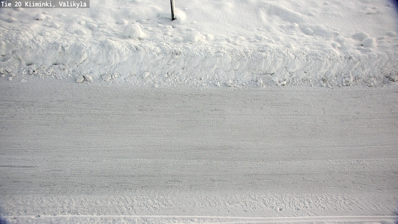 Weather Camera Image Road 20 Oulu Kiiminki, Välikylä, Oulu, Pohjois-Pohjanmaa