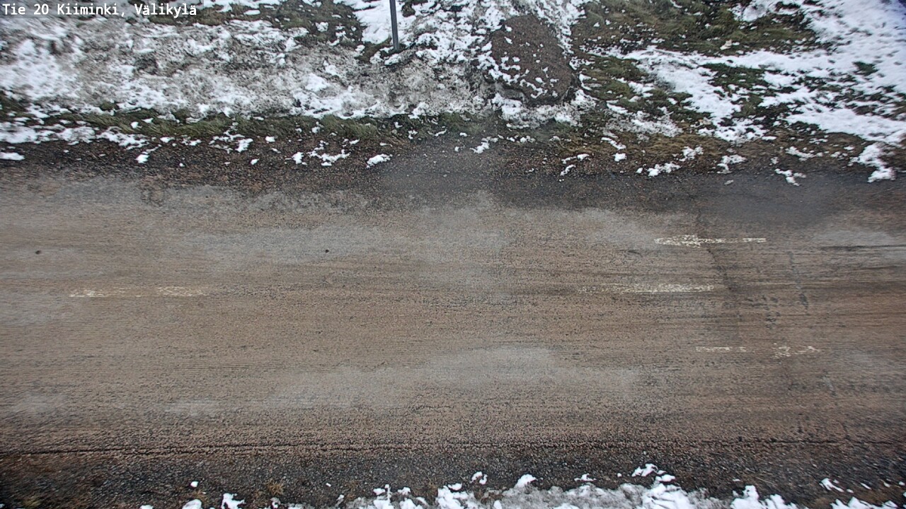 Weather Camera Image Väg 20 Uleåborg Kiiminki, Välikylä, Oulu, Pohjois-Pohjanmaa